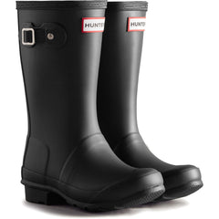 Hunter Junior Originals Boot Rubber Kid's Black Wellington Boots