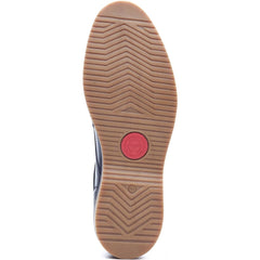 Base London Langdon Leather Men's Navy Boat Shoes
