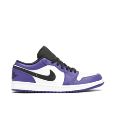 Jordan 1 Low Court Purple White