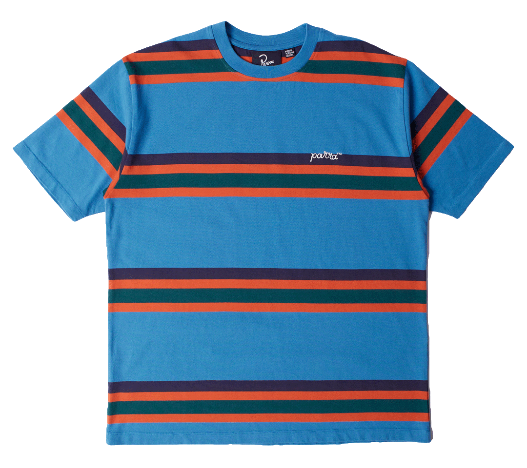by Parra "Script Striped" T-Shirt