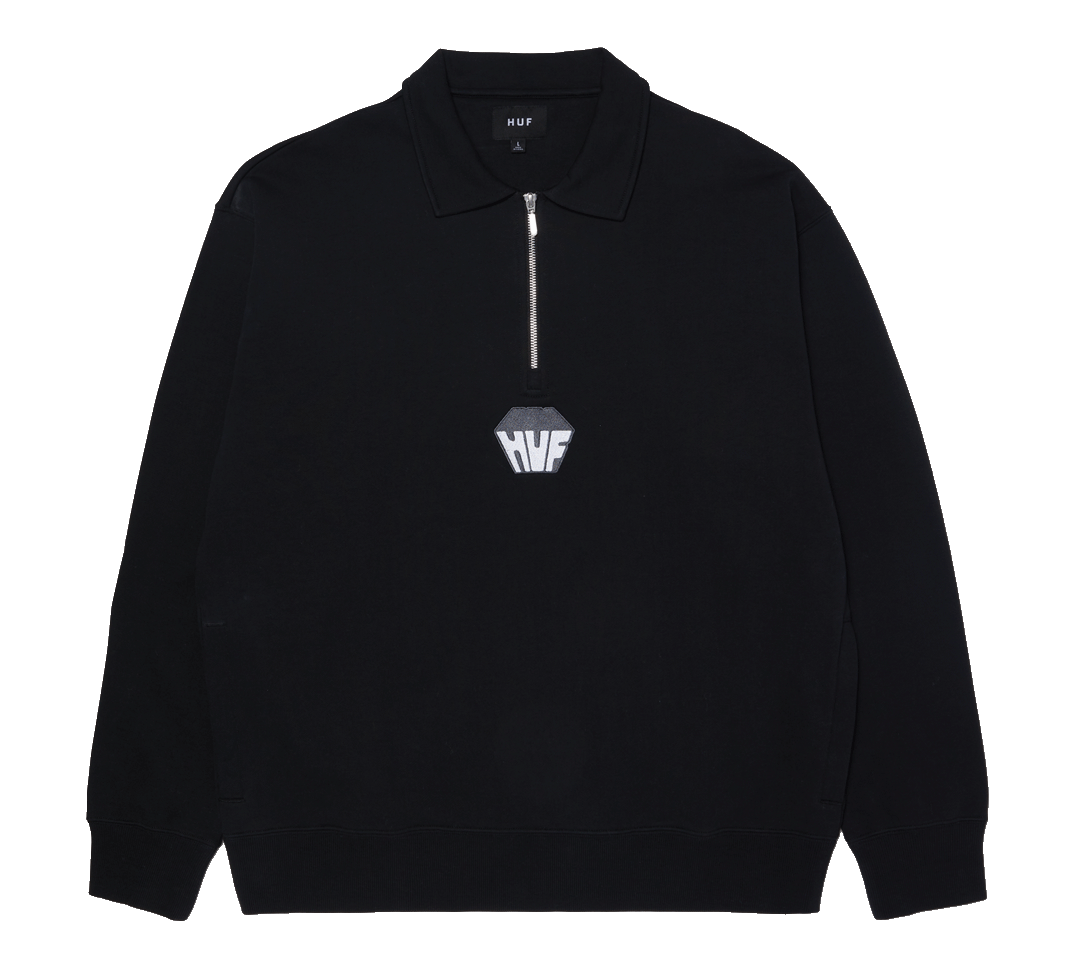 HUF "Big Block" 1/4 Zip