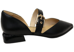 Florsheim Womens Ariella Point Toe Low Heel Leather Shoes