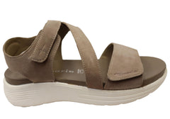 Tamaris Danillah Womens Comfortable Leather Adjustable Sandals