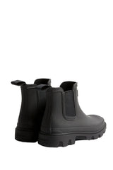 Hunter Downpour Chelsea Rubber Women's Black Wellington Boots