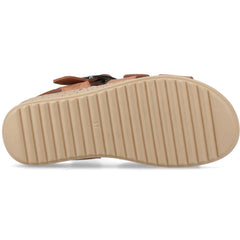 Hush Puppies Eliana Sandal Leather Women's Tan Sandals