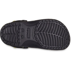 Crocs Classic Graphic Synthetic Black Clogs