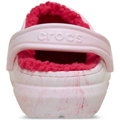 Crocs Classic Lined Clog Thermoplastic Women's Powder Pink Clogs