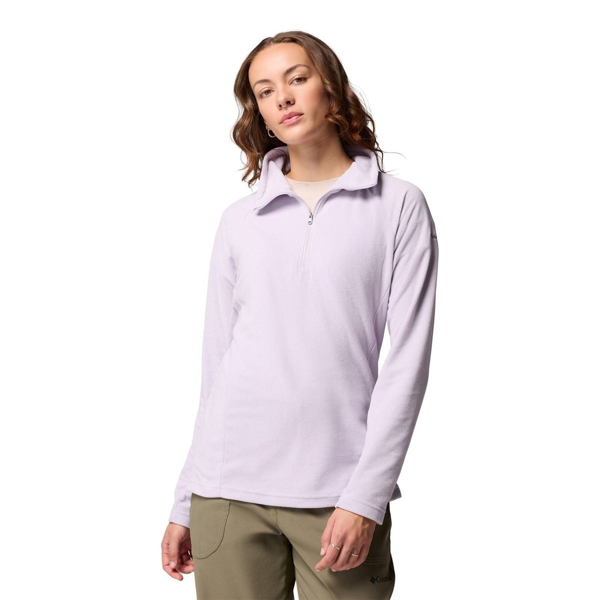 Columbia Glacial IV 1/2 Zip Women's Purple Fleece Jackets