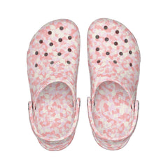 Crocs Classic Confetti Thermoplastic Women's Pink Milk/Mulit Clogs