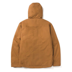 Caterpillar Hooded Sherpa Lined Men's Bronze Fleece Jacket