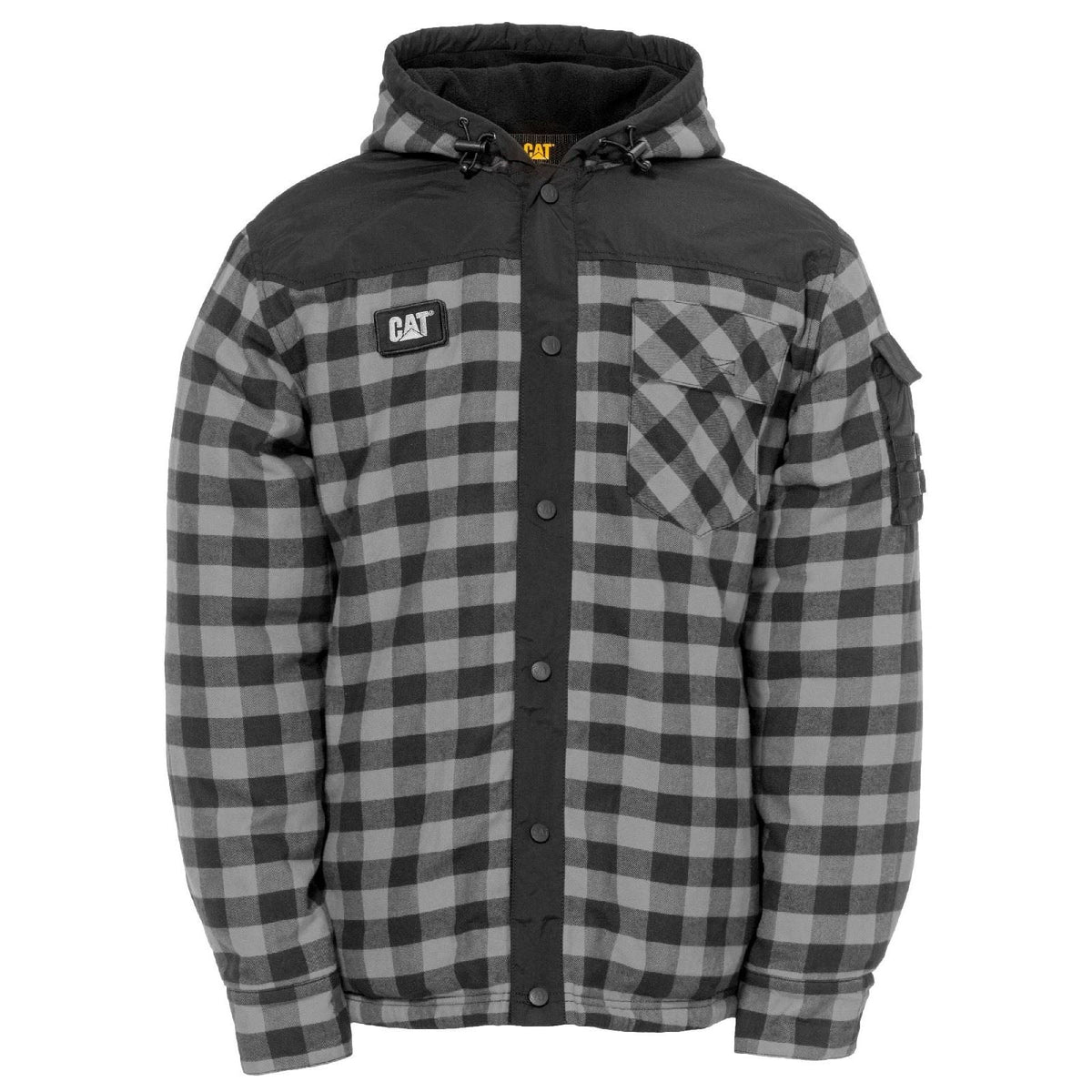 Caterpillar Sequoia Men's Grey Fleece Jacket