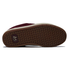 eS Accel Shoes - Burgundy/Tan