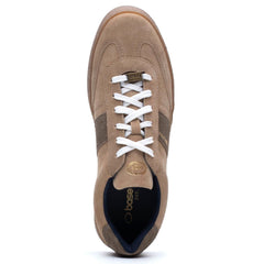 Base London Banksy Leather Men's Sand Trainers