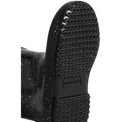 Hunter Kids First Giant Glitter Rubber Black Wellington Boots