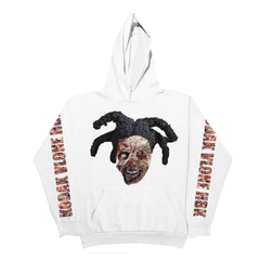 Kodak Black x Vlone Zombie Hoodie White