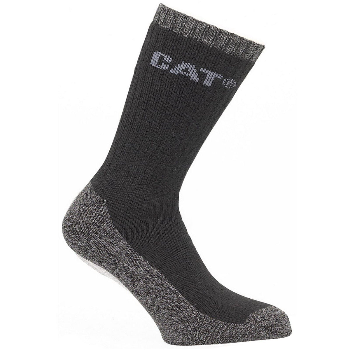 Caterpillar CAT Thermo Cotton Black Socks - Calf