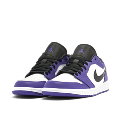 Jordan 1 Low Court Purple White