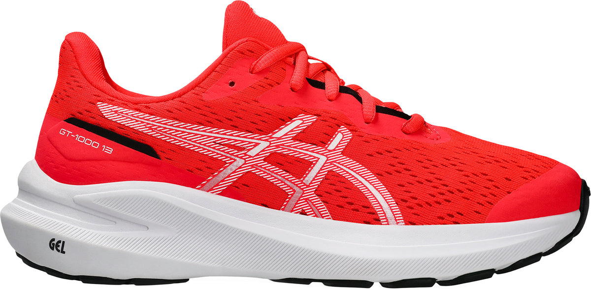 Asics GT 1000 13 GS Junior Running Shoes - Red