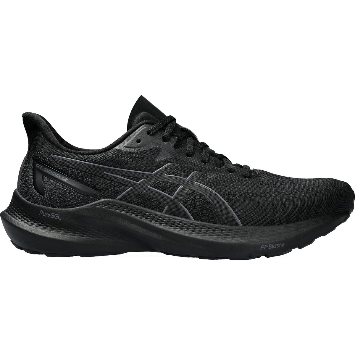 Asics GT 2000 12 Mens Running Shoes - Black