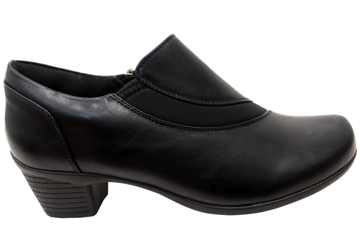 Panache Raegan Womens Comfortable Low Heel Shoes