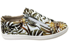 Caprice Candice Womens Comfortable Wide Fit Leather Shoes