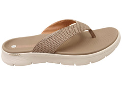 Skechers Womens GO WALK Flex Sandal Eve Comfortable Thongs