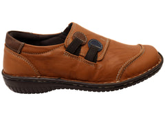 Cabello Comfort Womens 7305-27 Leather Shoes Made In Turkey