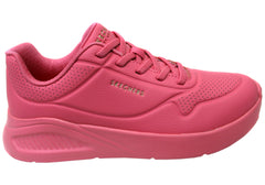 Skechers Womens Uno Lite Lite Work Comfort Slip On Shoes