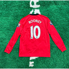 Manchester United Home Shirt 2009-2010 Rooney #10 M