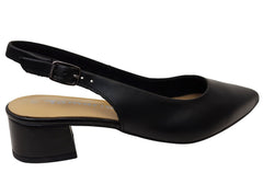 Tamaris Aprilli Womens Comfortable Pointed Toe Leather Low Heels