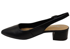 Tamaris Aprilli Womens Comfortable Pointed Toe Leather Low Heels