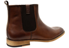 Slatters Nepal Mens Comfortable Leather Chelsea Boots