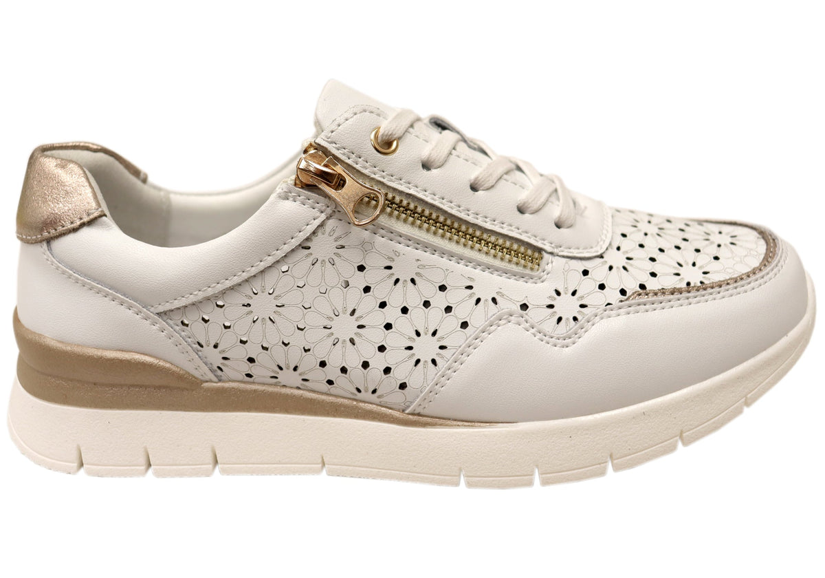 CC Resorts Caitlyn Womens Comfortable Leather Shoes
