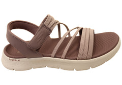 Skechers Womens GOwalk Flex Sandal Emma Comfortable Sandals