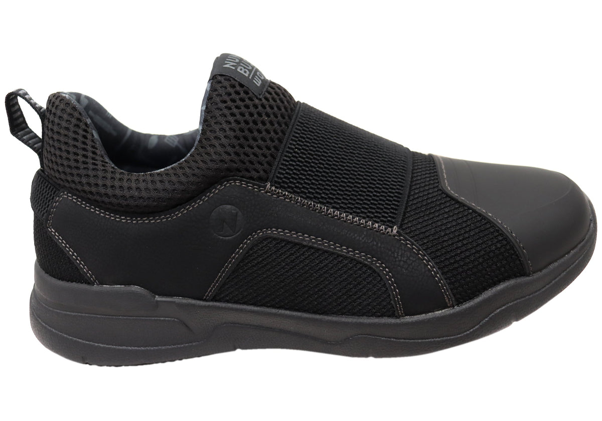 Nunn Bush By Florsheim Mens EE Extra Wide Grazie Slip Work Shoes