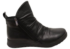 Cabello Comfort Express Womens Comfort Leather European Ankle Boots