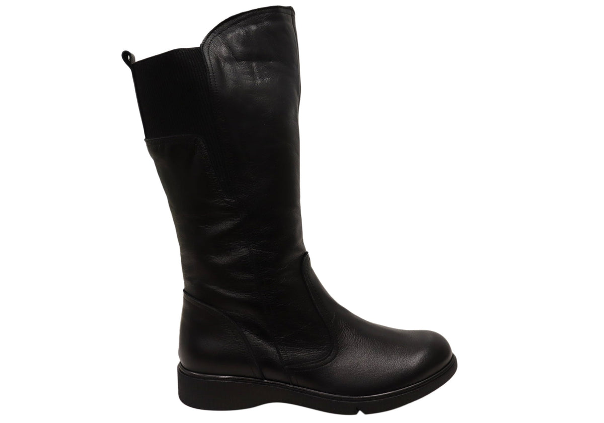 Cabello Comfort Envy Womens Comfort Leather European Long Boots