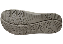 Mironneli Boardwalk Mens Leather Comfortable Slide Sandals