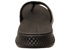 Skechers Mens Go Consistent Sandal 2.0 Canton Thongs Taupe Black