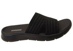 Skechers Womens GO Walk Flex Sandal Stardust Slide Sandals