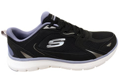Skechers Womens Flex Appeal 5.0 Retro Rush Lace Up Shoes