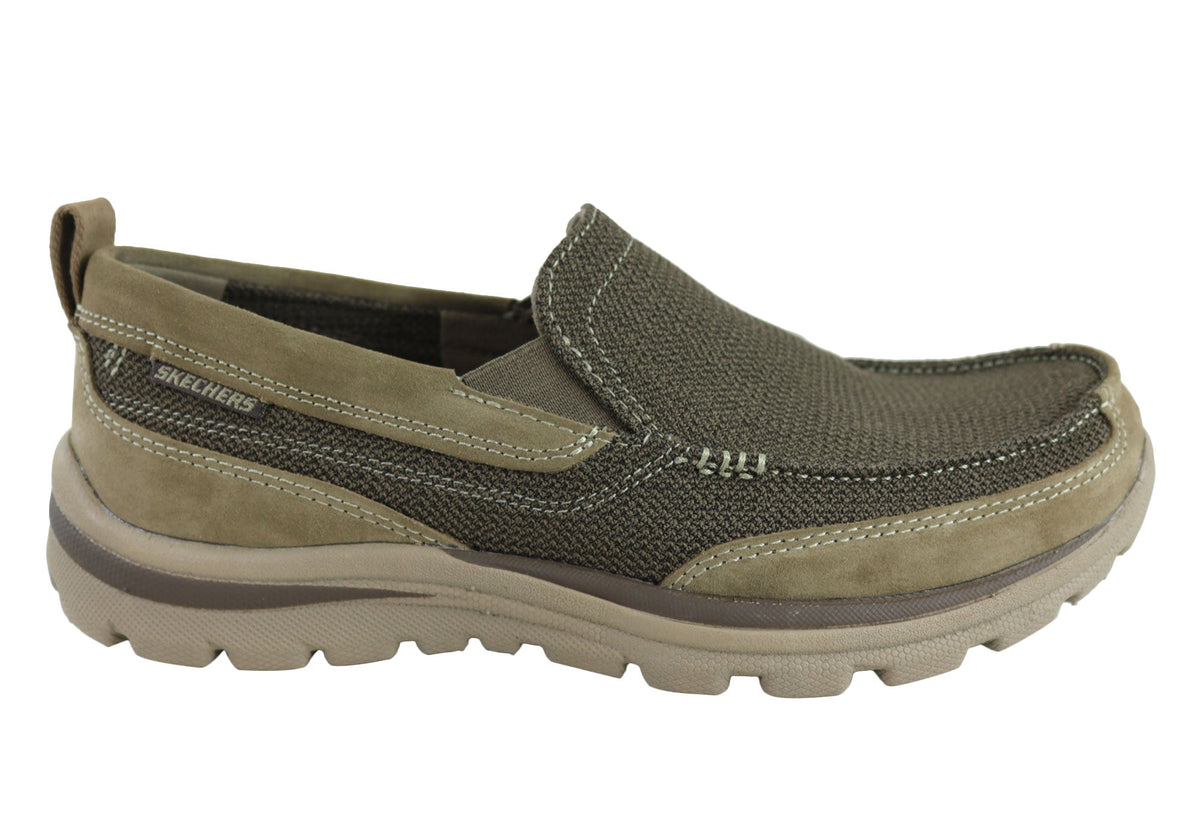 Skechers Superior Milford Mens Comfortable Slip On Memory Foam Shoes
