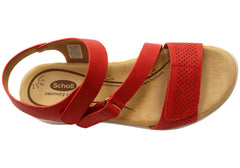 Scholl Orthaheel Sandra Womens Comfortable Memory Foam Sandals