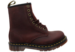 Dr Martens 1460 Cherry Red Crazy Horse Unisex Leather Boots