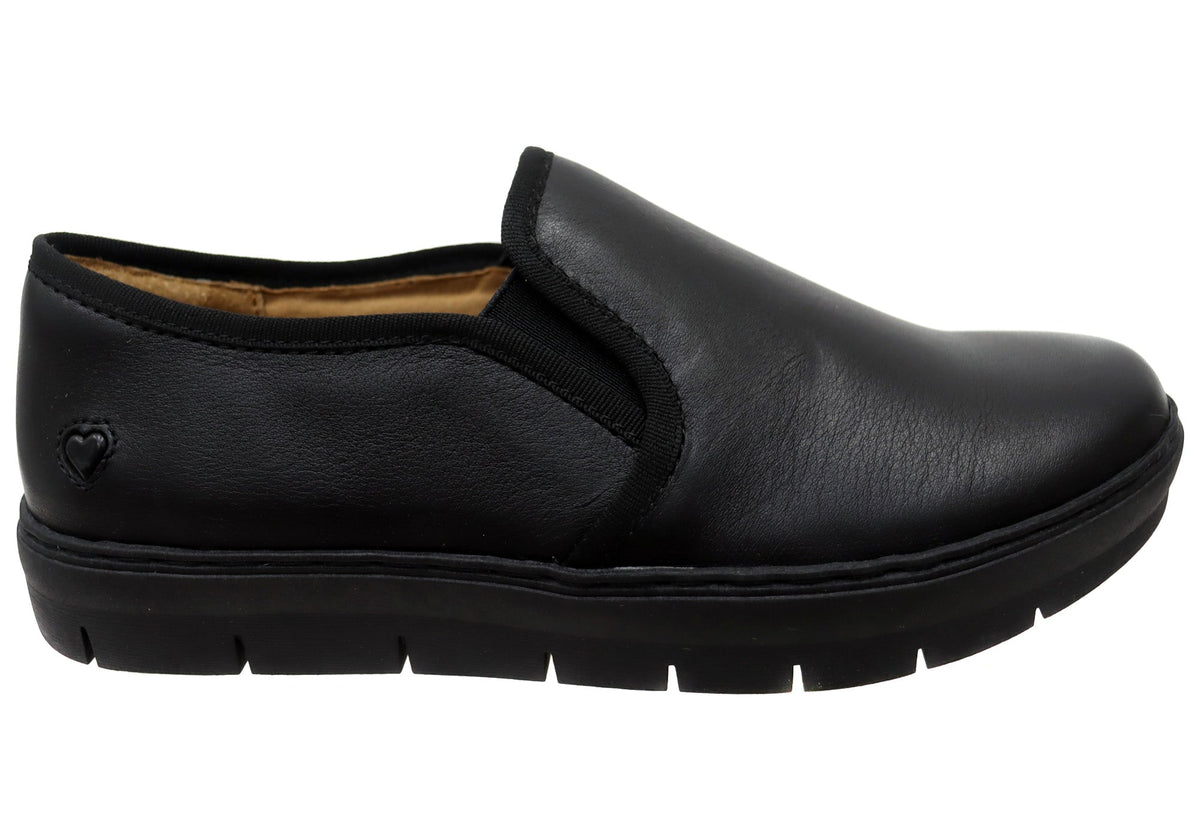 Nurse Mates Adela Womens Comfortable Slip On Leather Shoes
