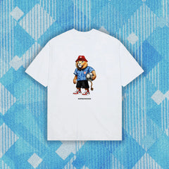 England Lion Tee White