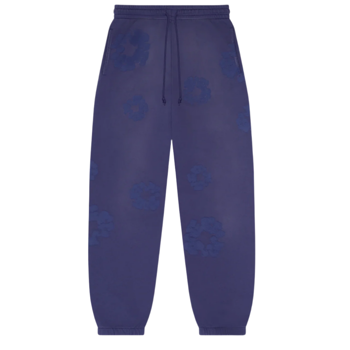 Denim Tears The Cotton Wreath Mono Sweatpants Washed Blue