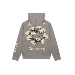 Denim Tears x CPFM Cactus Smiley Hoodie Grey
