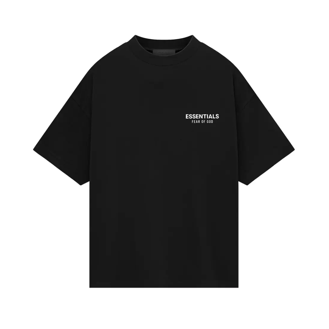 Fear of God Essentials Jersey Crewneck T-Shirt Black