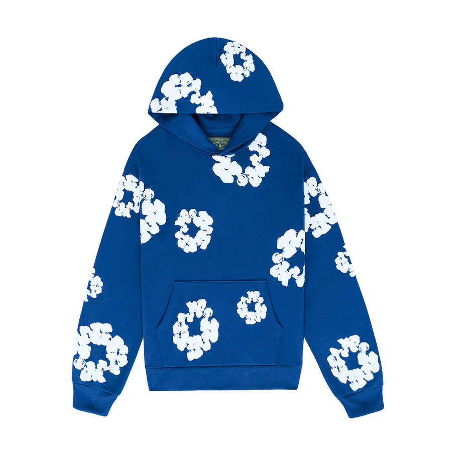 Denim Tears The Cotton Wreath Sweatshirt Royal Blue